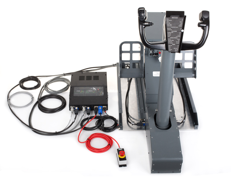 FSC-B737NG-YOKE-SINGLE-CONTROL-LOADING-WITH-RUDDER-PEDALS-CABLING-2